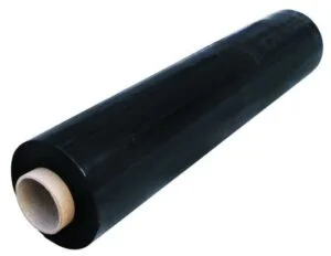 Folie stretch 50cm/200m/17mkr, neagra